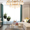 Loft Industry Modern - Bubbles Down Chandelier